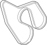 View Serpentine Belt Full-Sized Product Image 1 of 2