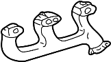 Image of Exhaust Manifold image for your 2020 GMC Sierra 2500 HD Base Extended Cab Pickup Fleetside  