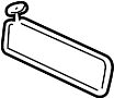 Image of Sun Visor image for your 1994 GMC K1500  Sierra Special Standard Cab Pickup Stepside  