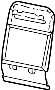 Image of Seat Back Panel (Rear, Upper) image