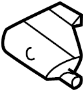 View Bracket. Bumper. (Rear, Upper, Lower) Full-Sized Product Image