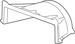 View Engine Cooling Fan Shroud (Rear, Upper) Full-Sized Product Image