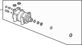 View Compressor Kit - Air Conditioning (A/C).  Full-Sized Product Image