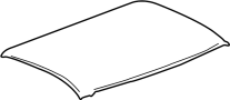 Image of Headliner image for your 2021 GMC Sierra 2500 HD Base Crew Cab Pickup 6.6L Duramax V8 DIESEL A/T 4WD 