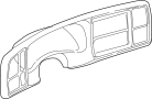View Instrument Cluster Bezel Full-Sized Product Image