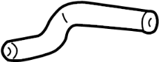 Image of Radiator Coolant Hose (Lower) image for your 2017 Cadillac CT6 Base Sedan  