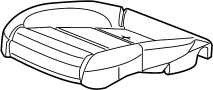 View Seat Cushion Foam (Front) Full-Sized Product Image