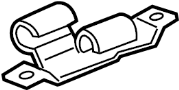 View Parking Brake Cable Bracket Full-Sized Product Image