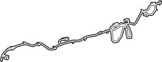 Image of Parking Aid System Wiring Harness image for your 2008 Chevrolet Tahoe  LT Sport Utility  
