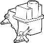 View Power Steering Reservoir (Lower) Full-Sized Product Image