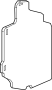 View Door Panel Insulation (Rear, Upper) Full-Sized Product Image