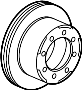 Image of Disc Brake Rotor image for your 2009 GMC Envoy Denali Sport Utility  