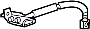 Image of Brake Hydraulic Hose (Rear) image for your 2008 Chevrolet HHR   