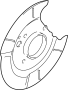 30023815 Brake Dust Shield