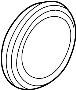 30004417 Wheel Bearing Dust Cap (Front)