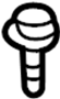15086437 Hood Stop Buffer (Front)
