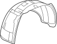 Image of Fender Splash Shield image for your 2020 Chevrolet Traverse    