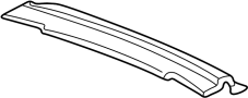 15944437 Roof Header Panel (Rear)