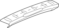 88980817 Roof Molding (Rear)