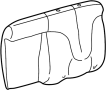 88938534 Seat Back Cushion Cover