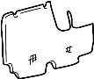 Image of Seat Back Panel (Rear, Upper) image for your 2016 Chevrolet Camaro   