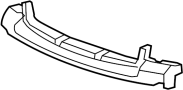 View Bumper Cover Support Rail (Front, Upper) Full-Sized Product Image