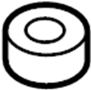 View Insulator. Radiator. Mount. (Upper, Lower) Full-Sized Product Image