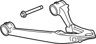 View Suspension Control Arm (Front, Upper, Lower) Full-Sized Product Image