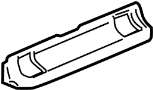 15232584 Seat Track Cover (Front, Lower)