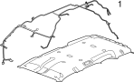 25796444 Headliner Wiring Harness (Right, Front)