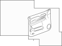 View Door Interior Trim Panel Full-Sized Product Image 1 of 6