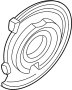 View Plate. Backing. Brake. Shield.  Full-Sized Product Image