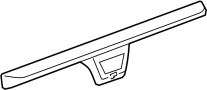 19354902 Tailgate Molding (Upper, Lower)