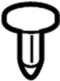 View Bumper Face Bar Bolt (Rear) Full-Sized Product Image
