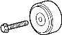 View Pulley Assembly - Belt Idler.  Full-Sized Product Image 1 of 6