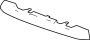 View Hood Molding (Front, Rear, Upper) Full-Sized Product Image 1 of 2