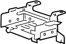 GPS Navigation Control Module Bracket