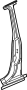 View Pillar. Panel. (Left, Rear, Upper) Full-Sized Product Image