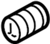 View Spring. Bolt. Exhaust. Center pipe. Muffler. (Rear) Full-Sized Product Image