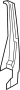 Image of Body B-Pillar Reinforcement (Upper) image for your 2018 Chevrolet Impala   