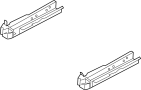 Image of Floor Side Rail (Front, Rear, Lower) image for your 2018 Chevrolet Suburban 3500 HD   