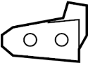 View Air Bag Impact Sensor (Rear) Full-Sized Product Image