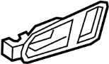 25815889 Bezel. Handle.