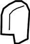 Image of Seat Hinge Cover image for your 2020 Chevrolet Express 3500   