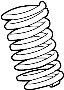 15125881 Coil Spring (Front)