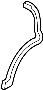 Image of Door Seal (Rear). Rubber seal around the. image for your 2019 GMC Sierra 1500 Limited Base Extended Cab Pickup Fleetside  
