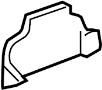 View Body B - Pillar Reinforcement. Filler. Inner Rocker brace. Rocker Panel Brace.  Full-Sized Product Image