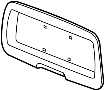 Image of License Plate Light Panel image for your Chevrolet