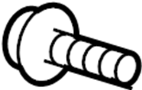 11518436 Bumper Impact Bar Bolt