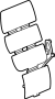 84839598 Seat Heater Pad